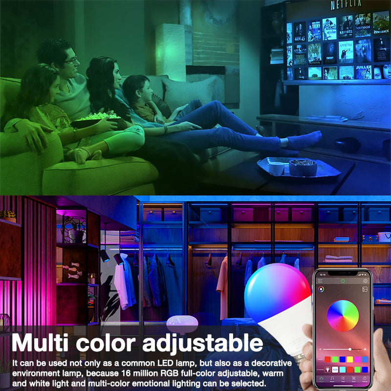 Bombillo Inteligente Led RGB para el hogar oficina – Envío a toda Venezuela – NQLN Store