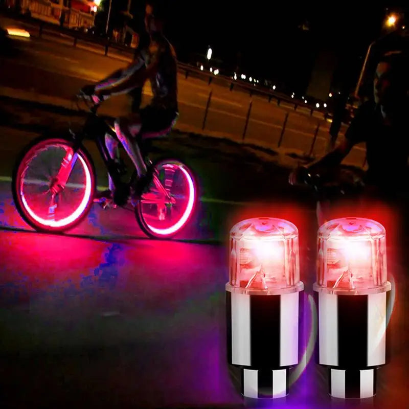 Tapa de válvula de bicicleta (2 unidades) – Vista adicional – Disponible en NQLN Store Venezuela