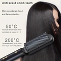 Plancha de cabello combinada 2 en 1 con peine de calor medio para pelo – Envío a toda Venezuela – NQLN Store