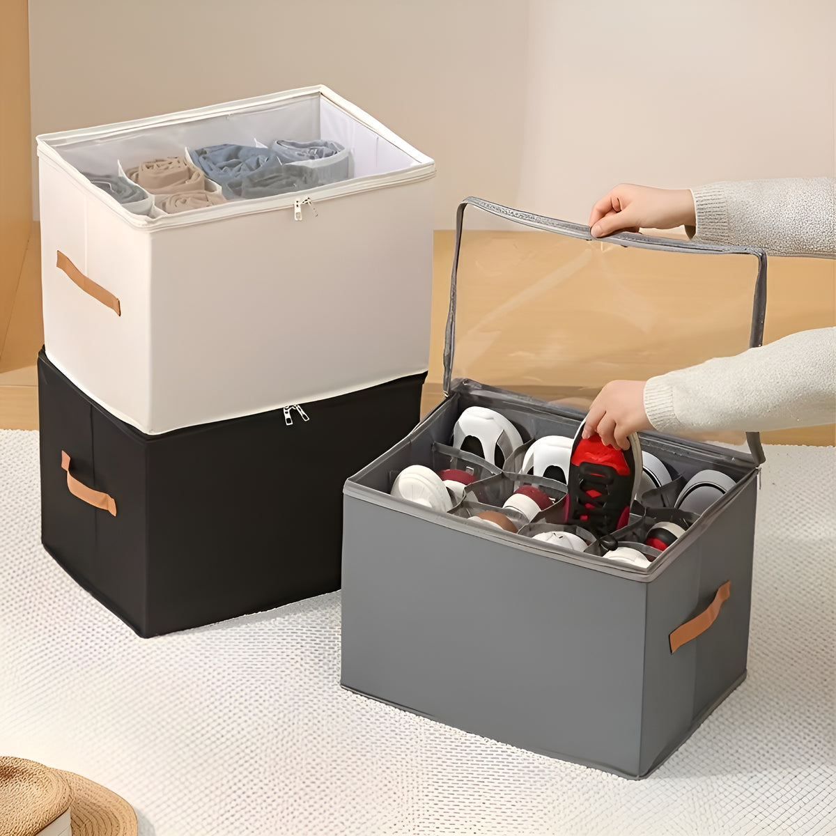 Caja de almacenamiento de zapatos
