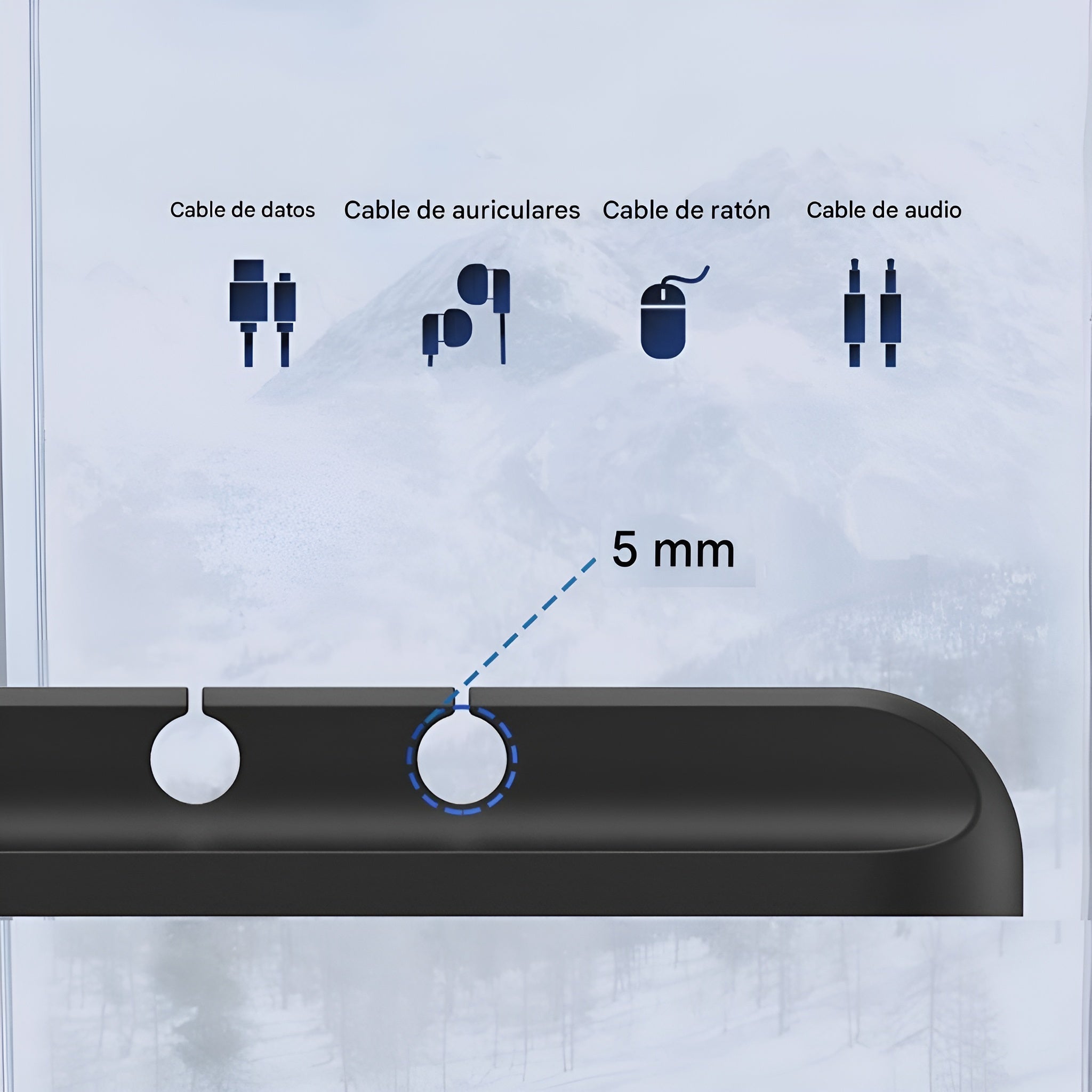 Organizador de cables de silicona – Tienda online NQLN Store Venezuela