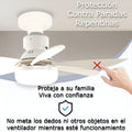 Ventilador de luz con control remoto – Envío a toda Venezuela – NQLN Store