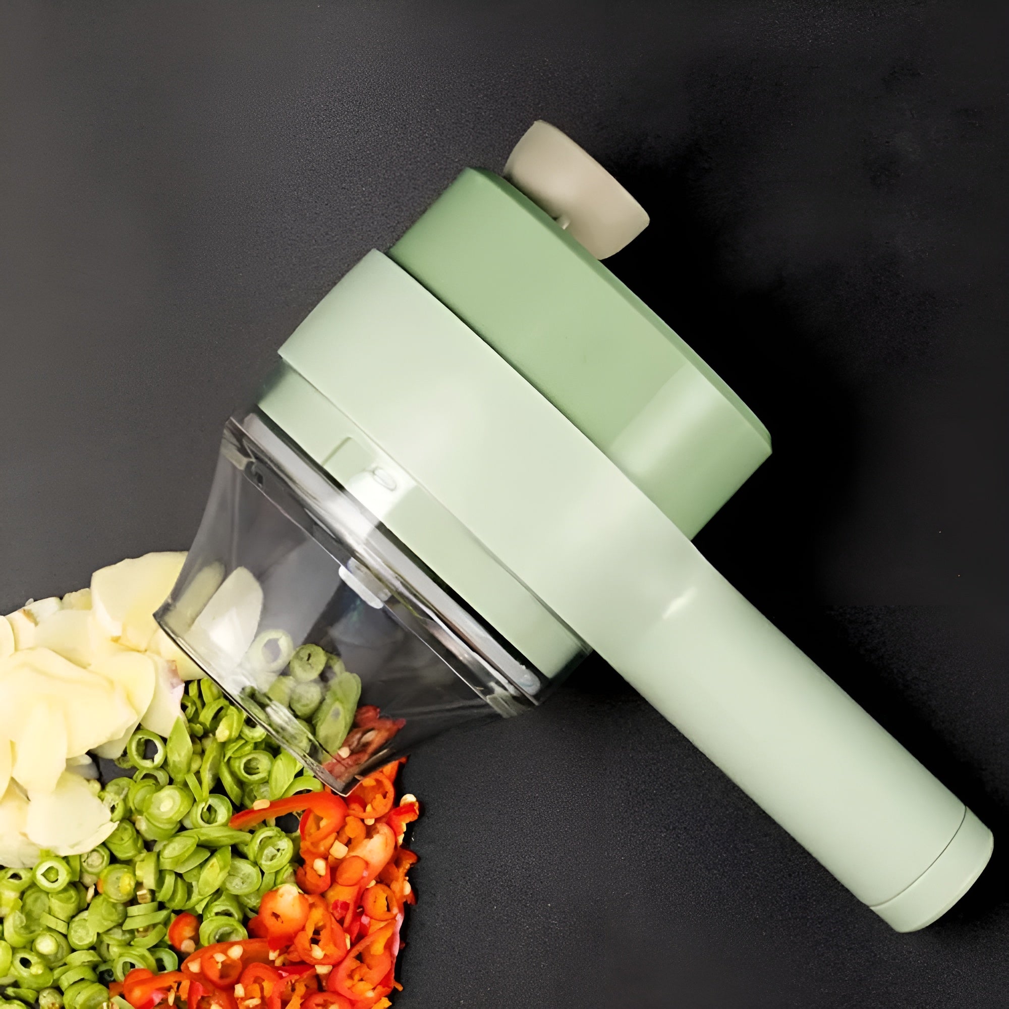 Cortador de verduras recargable 4 en 1 – Envío a toda Venezuela – NQLN Store