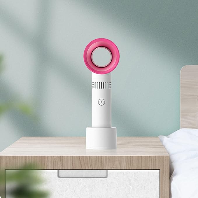 Mini ventilador sin aspas con cable USB – Vista detalle del producto – NQLN Store