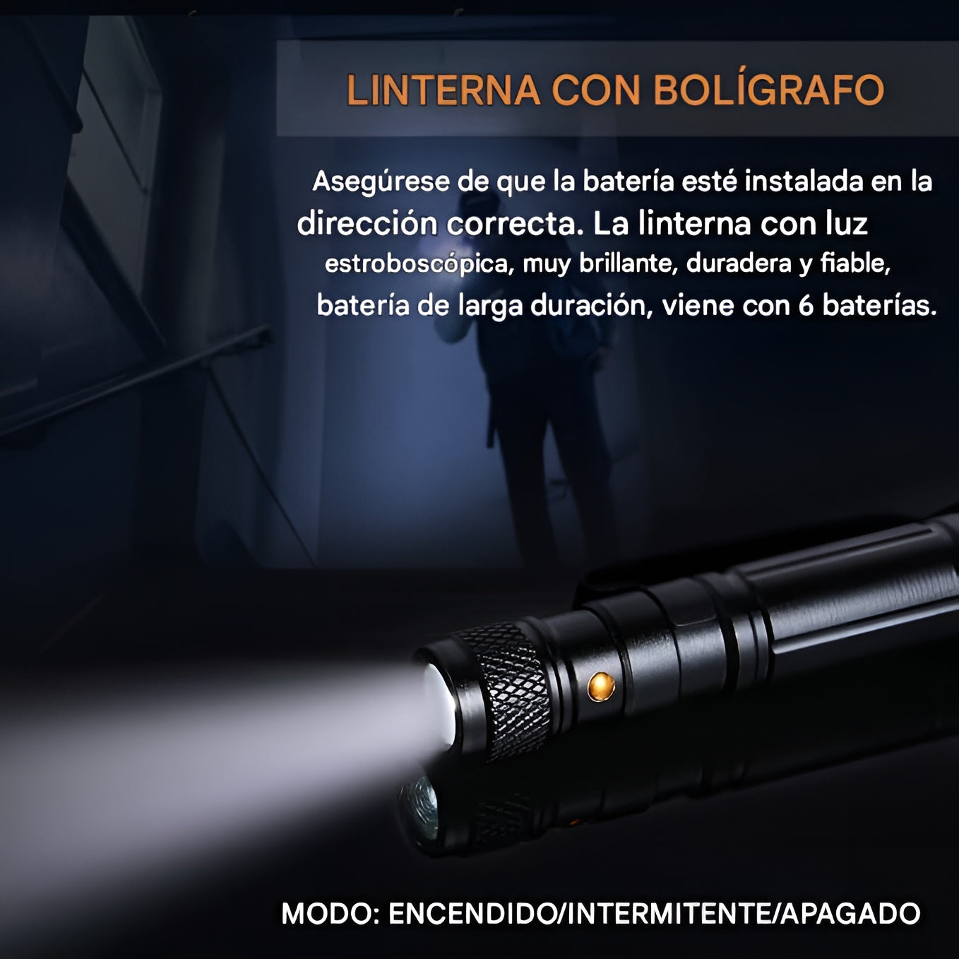 Boligrafo multifuncional de defensa – Envío a toda Venezuela – NQLN Store