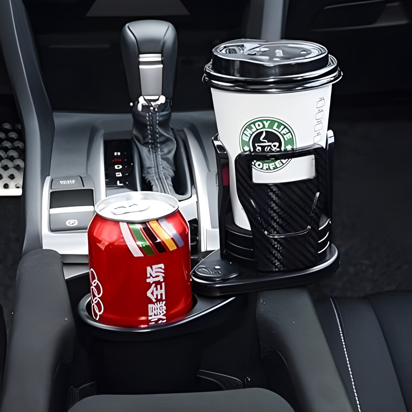 Portavasos ajustable para carro – Presentación del producto – Comprar en NQLN Store