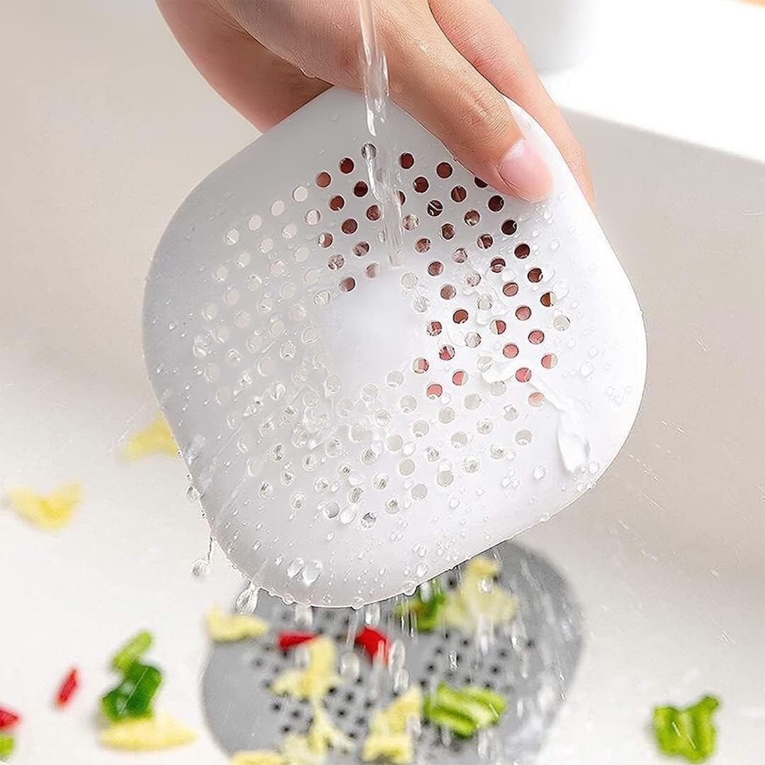 Tapon multifuncional cuadrado para drenaje (Pack de 2) para pelo y ducha – Tienda online NQLN Store Venezuela