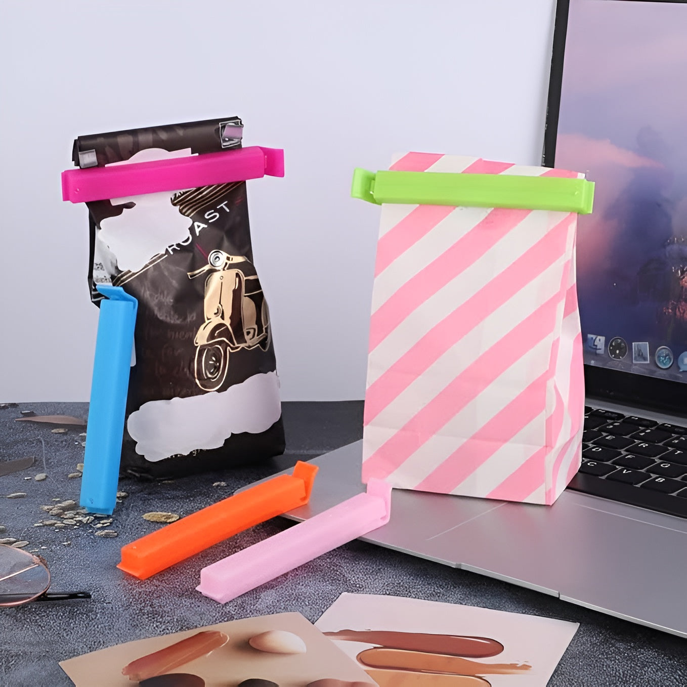 Clips para Bolsas (Set de 5 Piezas) – Tienda online NQLN Store Venezuela