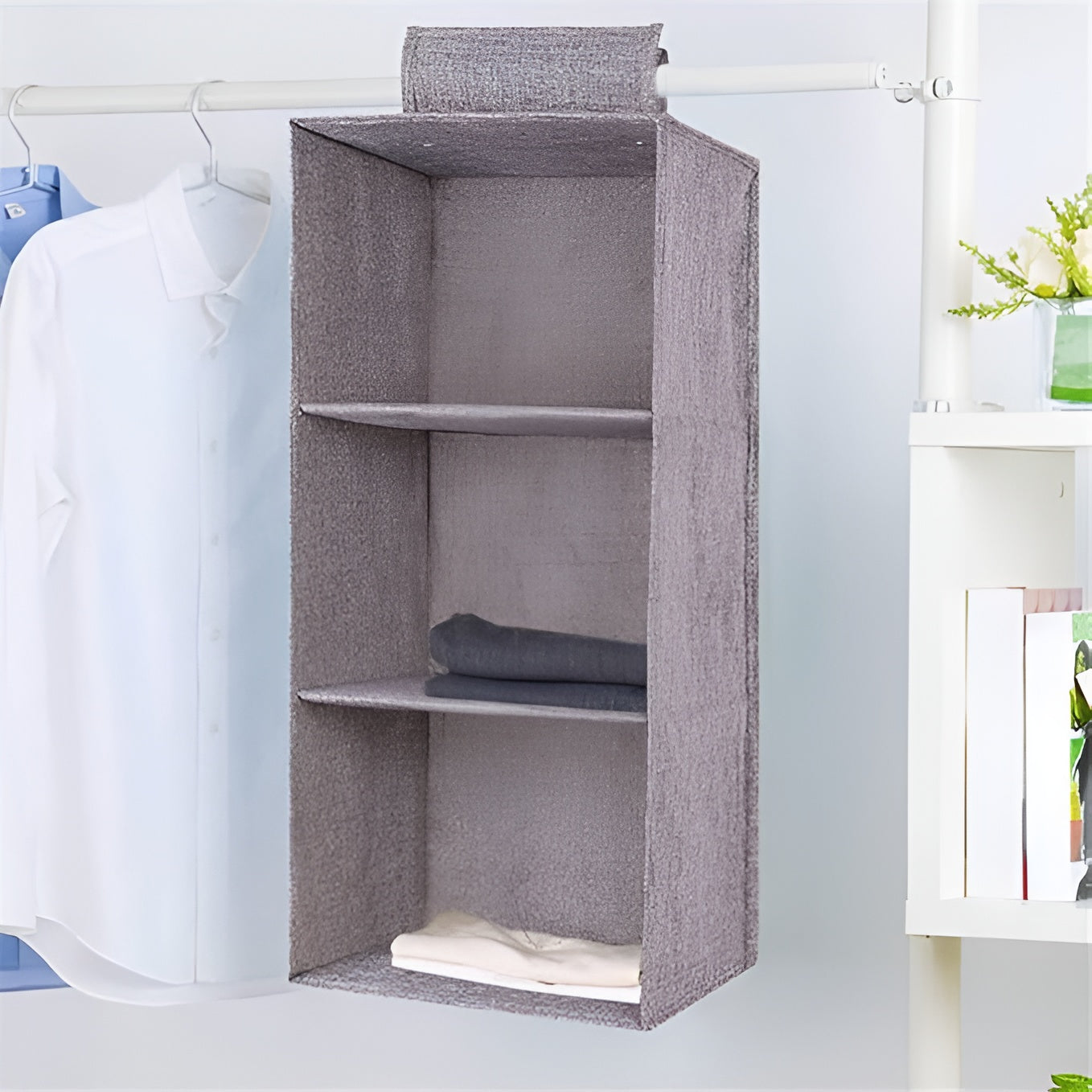 Organizador con cajones colgantes para closet 3 niveles – Envío a toda Venezuela – NQLN Store