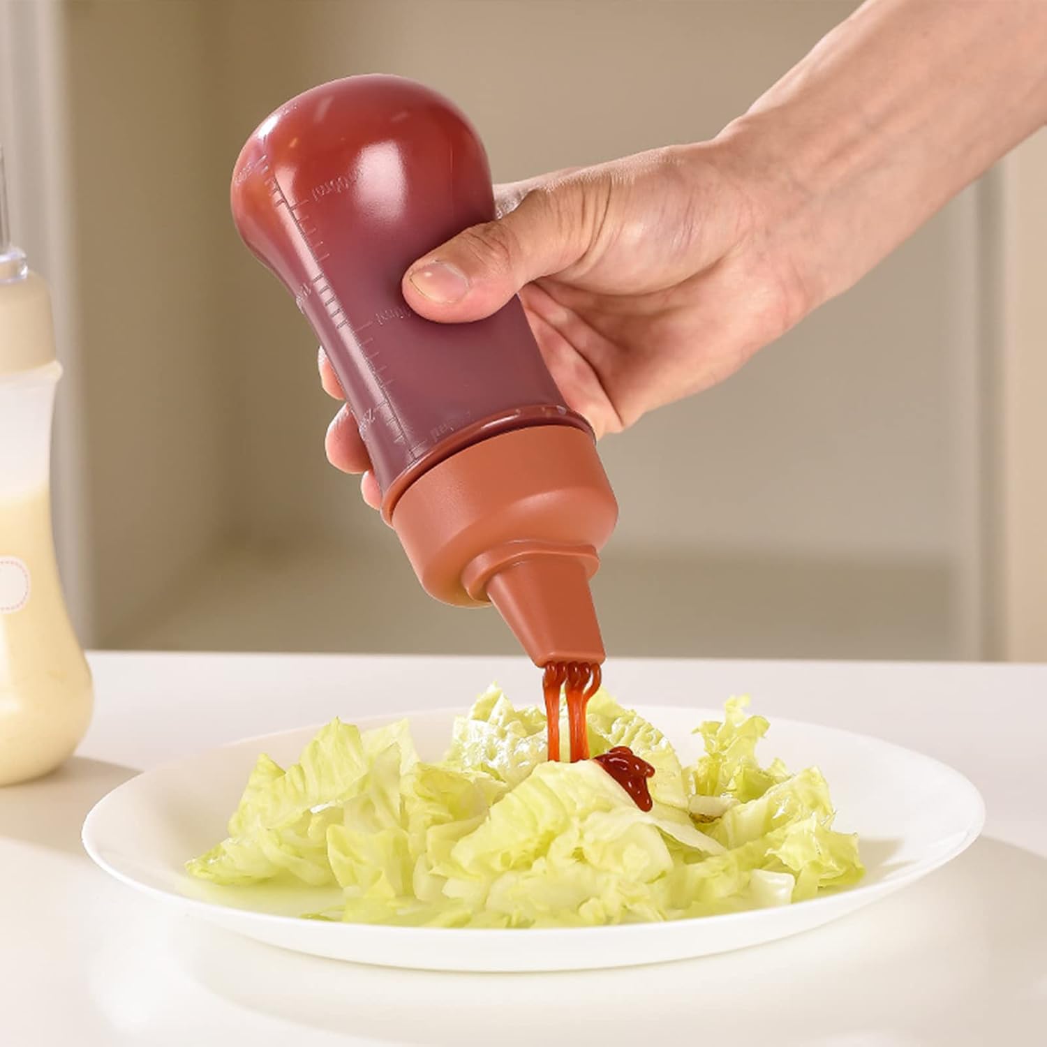 Botella de 5 agujeros para salsas de silicona (1 unidad) – Comprar al mejor precio en NQLN Store Venezuela
