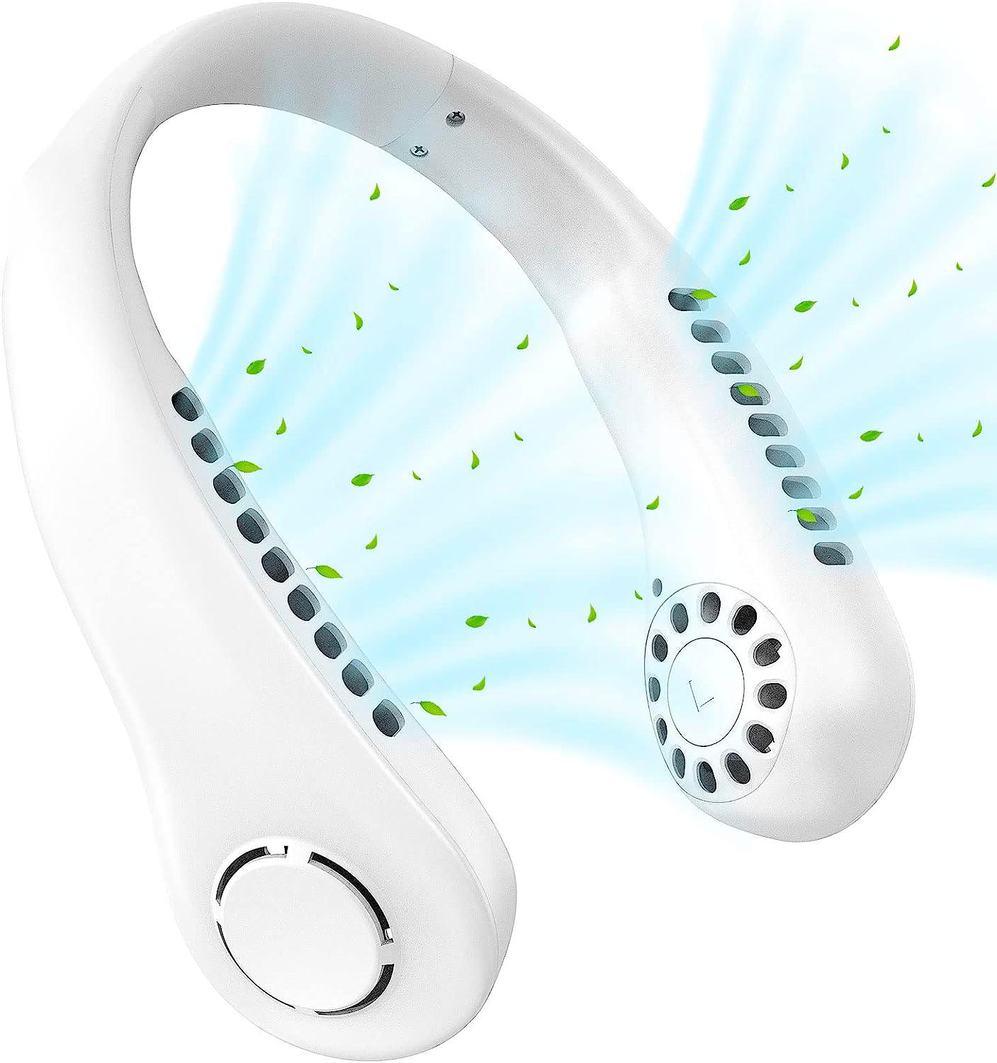 Ventilador de cuello portátil – Detalle de calidad y acabado – NQLN Store