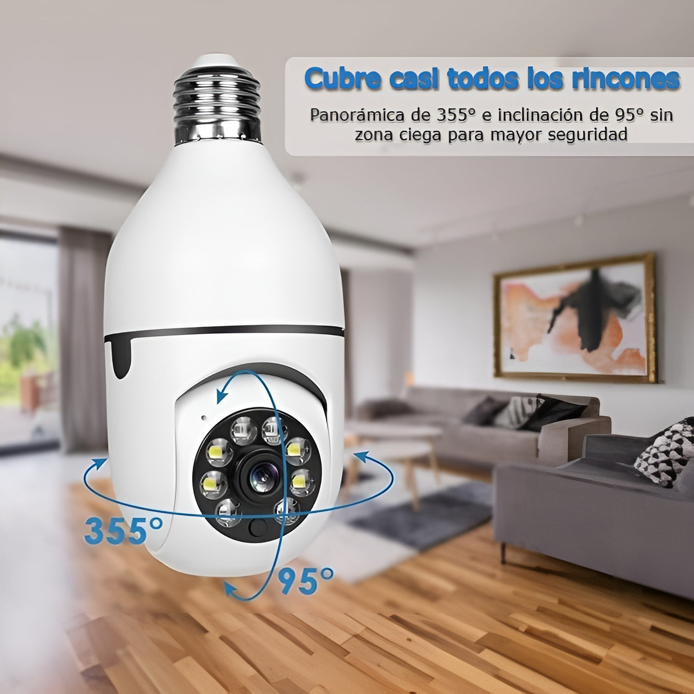 Cámara Bombilla de Seguridad – Tienda online NQLN Store Venezuela