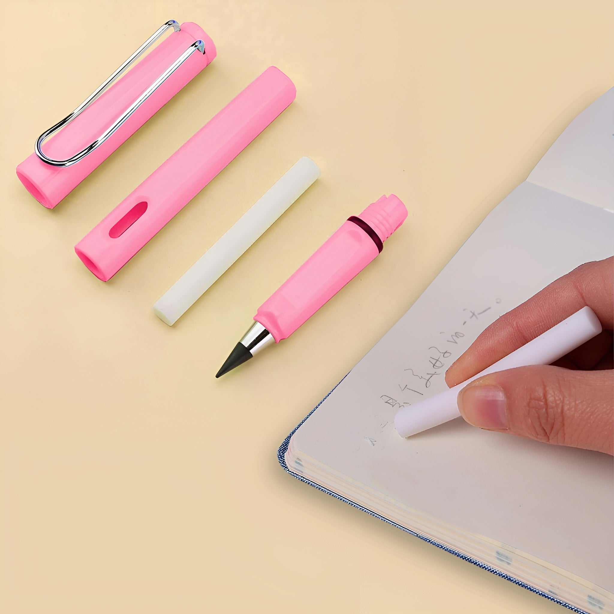 Lapiz Infinito Con Borrador – Vista de cerca del producto – NQLN Store
