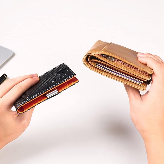 Billetera de semicuero para hombres – Presentación del producto – Comprar en NQLN Store