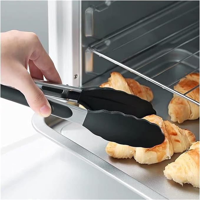 Pinzas de Cocina de Silicona – Vista de cerca del producto – NQLN Store