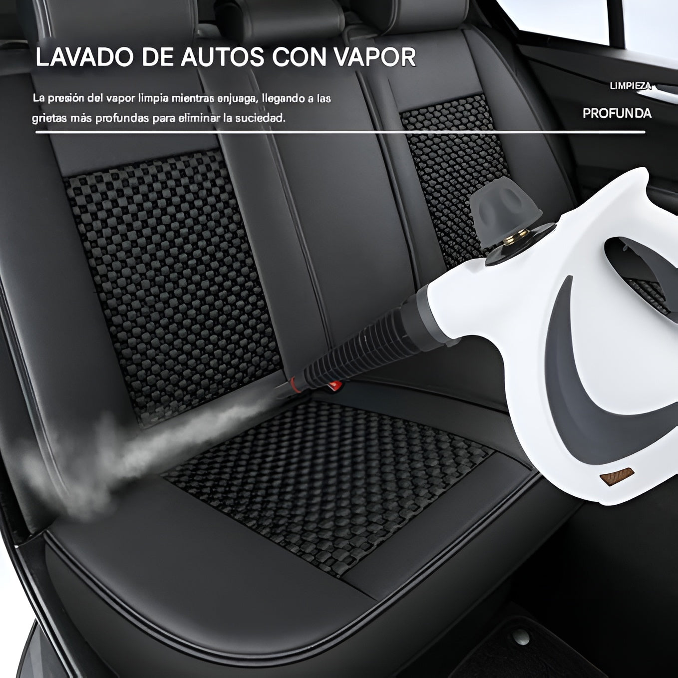 Limpiador a Vapor industrial de Mano – Detalle de calidad y acabado – NQLN Store