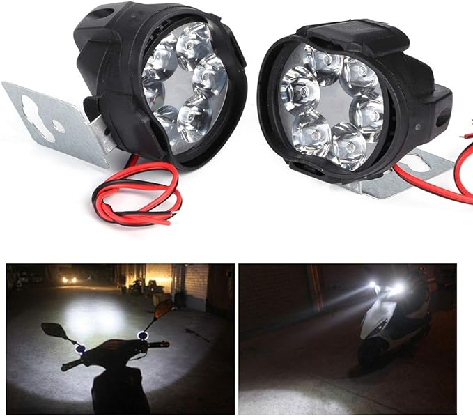 Faro LED de motocicleta Impermeable (Pack de 2) – Vista detalle del producto – NQLN Store