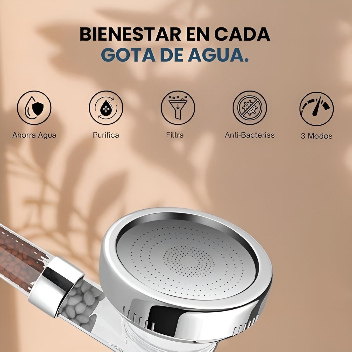 Cabezal de ducha pulverizador 3 en 1 – Comprar al mejor precio en NQLN Store Venezuela