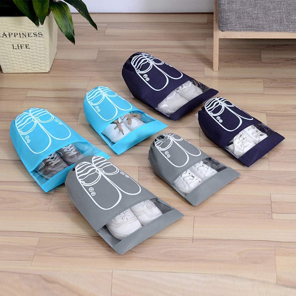 Bolsas para zapatos de viaje con cierre (Pack de 5) - B – Disponible en Caracas y Margarita – NQLN Store