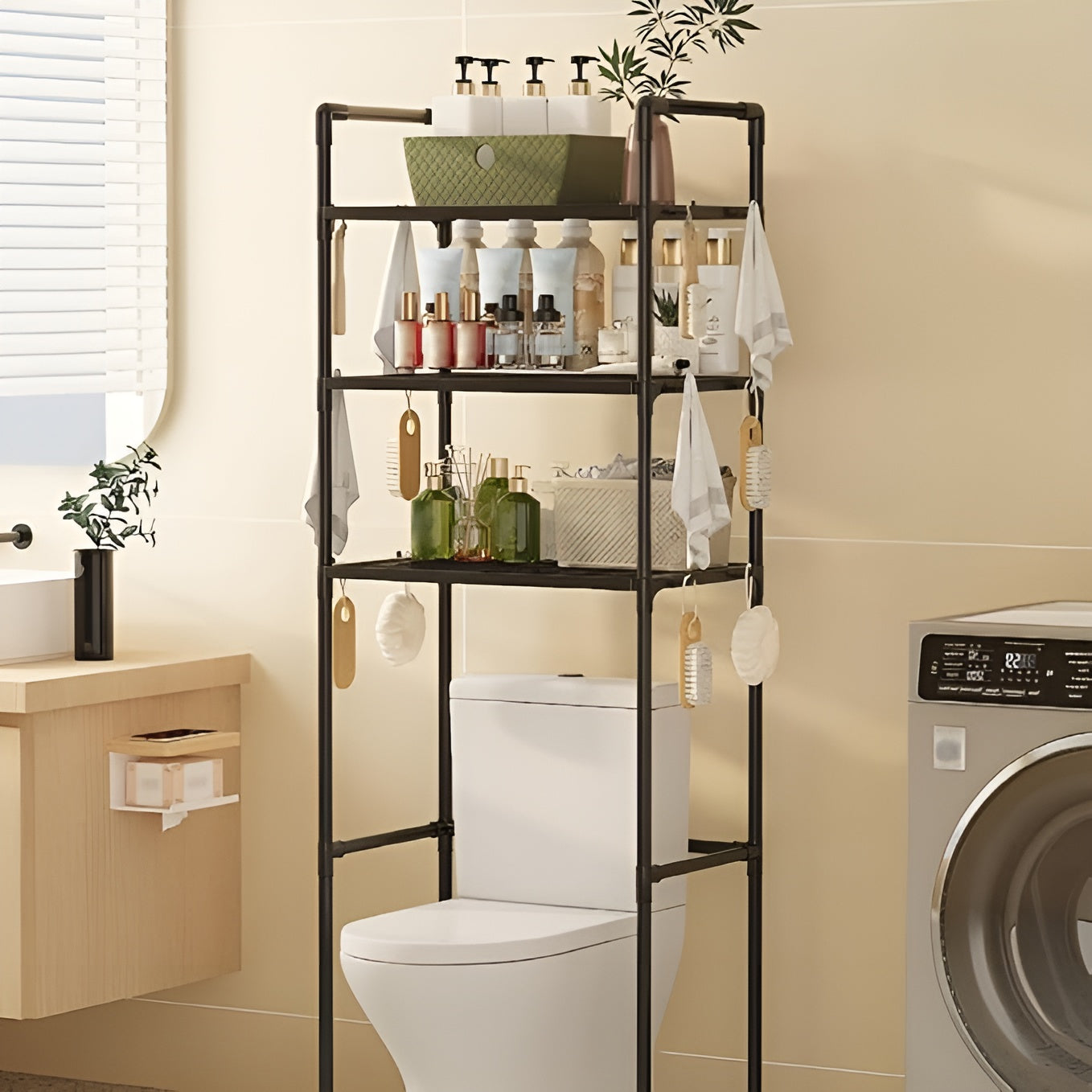 Organizador de baño – Vista adicional – Disponible en NQLN Store Venezuela