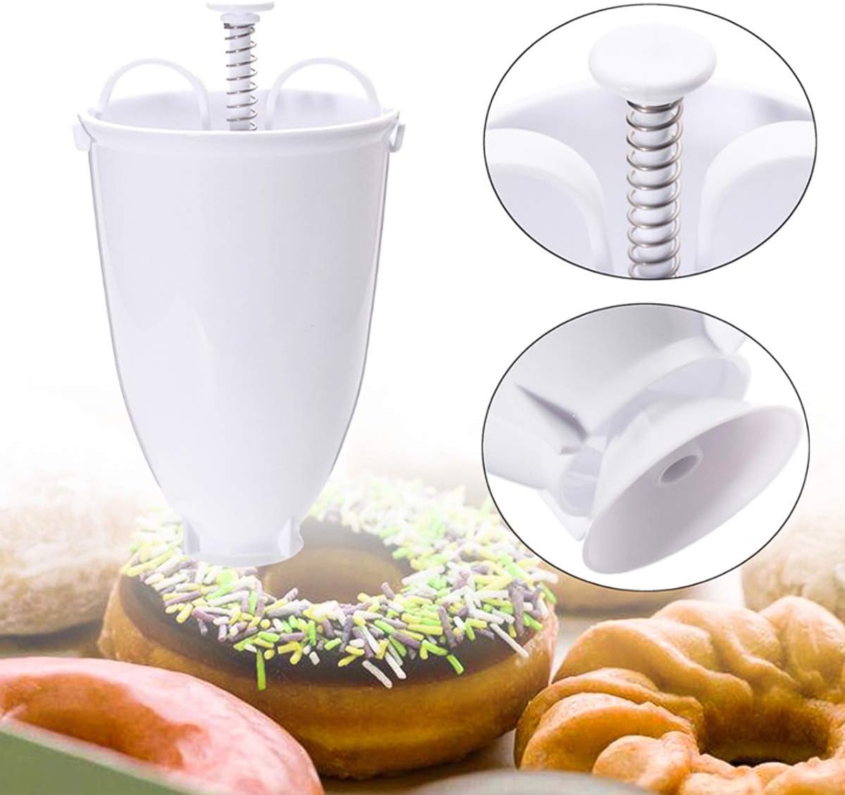Molde de plástico para donas – Detalle de calidad y acabado – NQLN Store