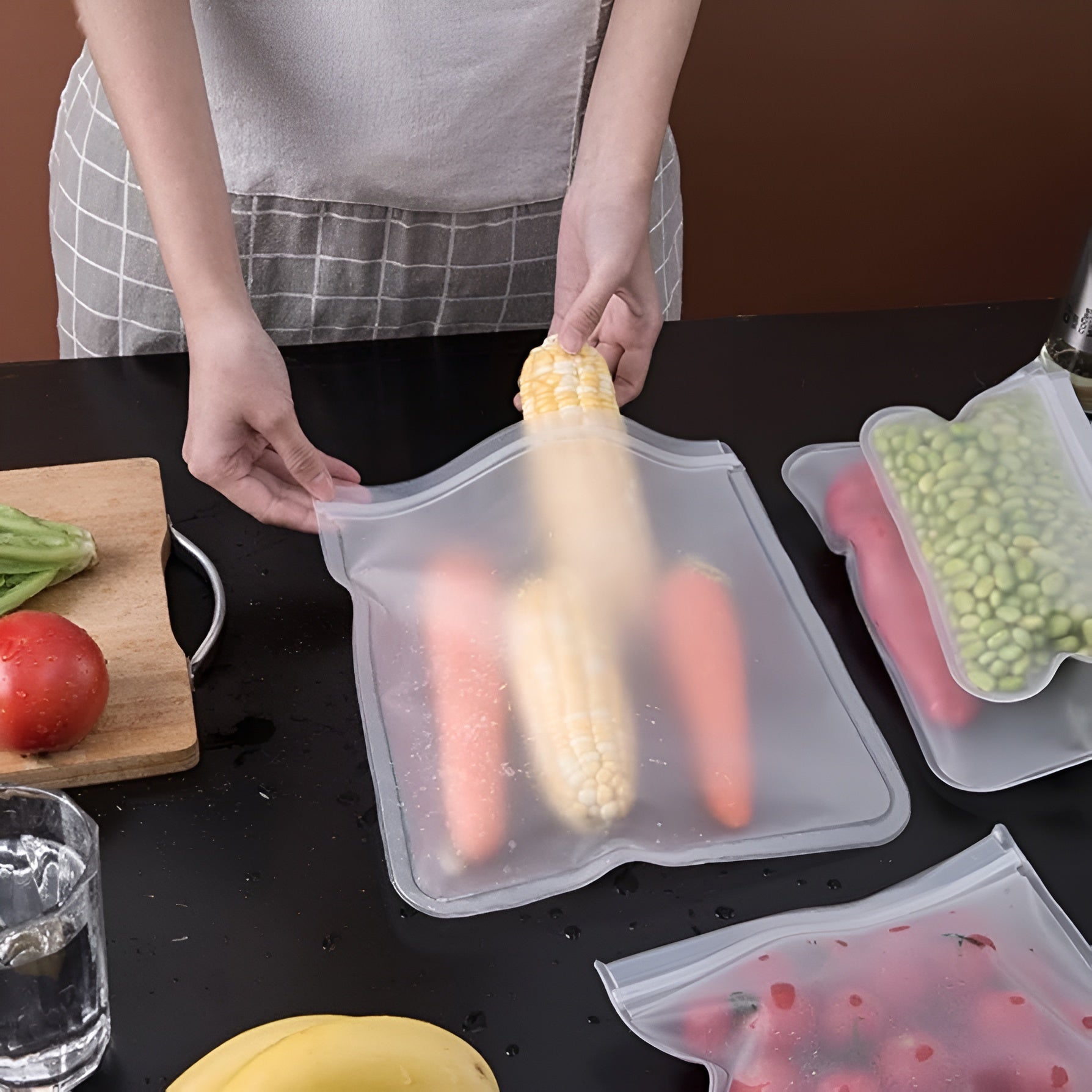 Bolsas de Silicona para Alimentos (Pack de 4) – Tienda online NQLN Store Venezuela