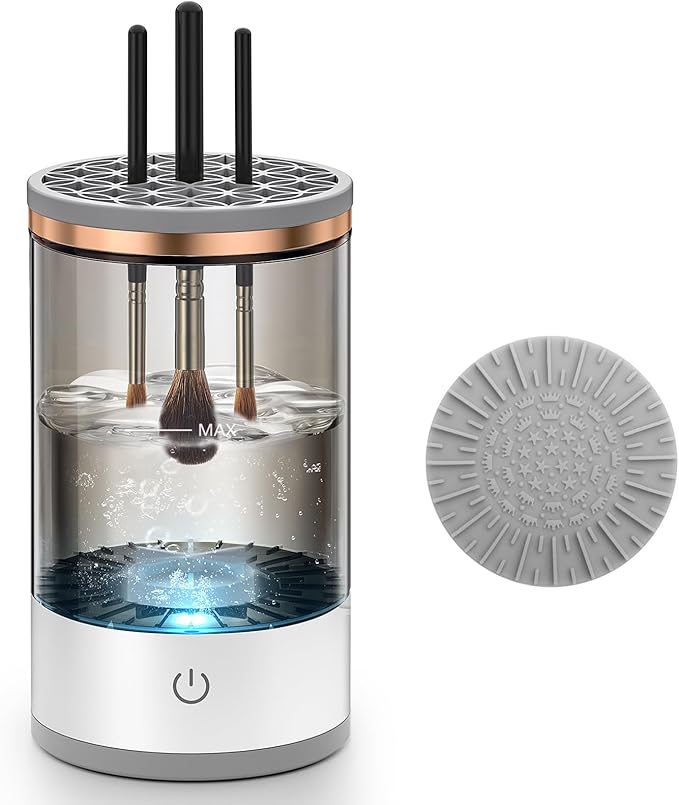 Máquina limpiadora de brochas de maquillaje – Vista detalle del producto – NQLN Store