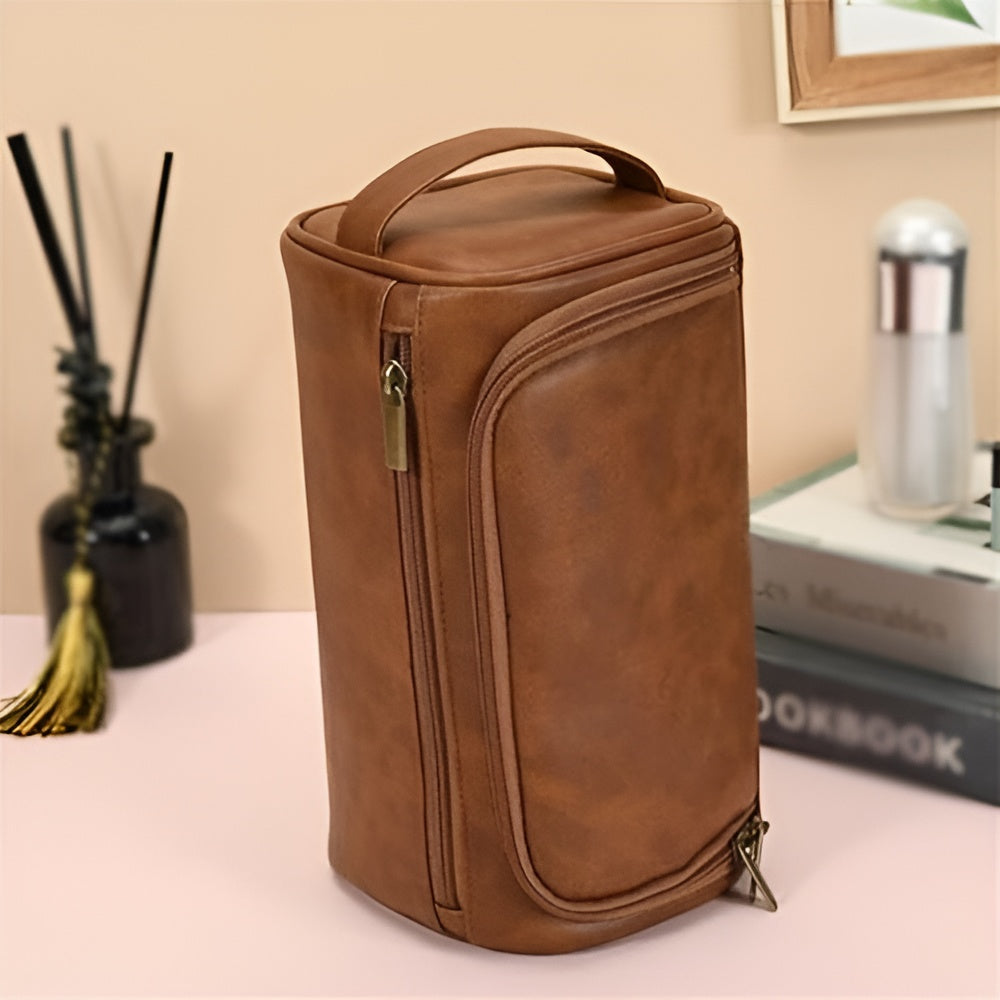 Bolsa Portátil de Piel Sintética – Vista de cerca del producto – NQLN Store