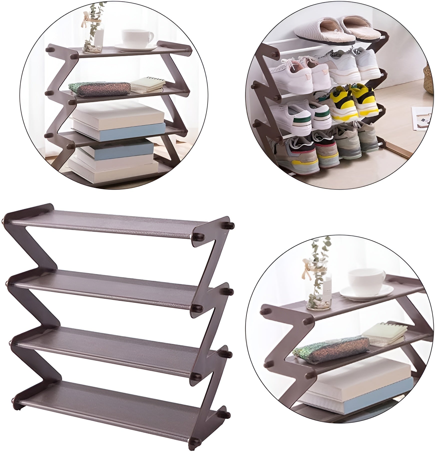 Zapatera extensible de 4 niveles – Tienda online NQLN Store Venezuela