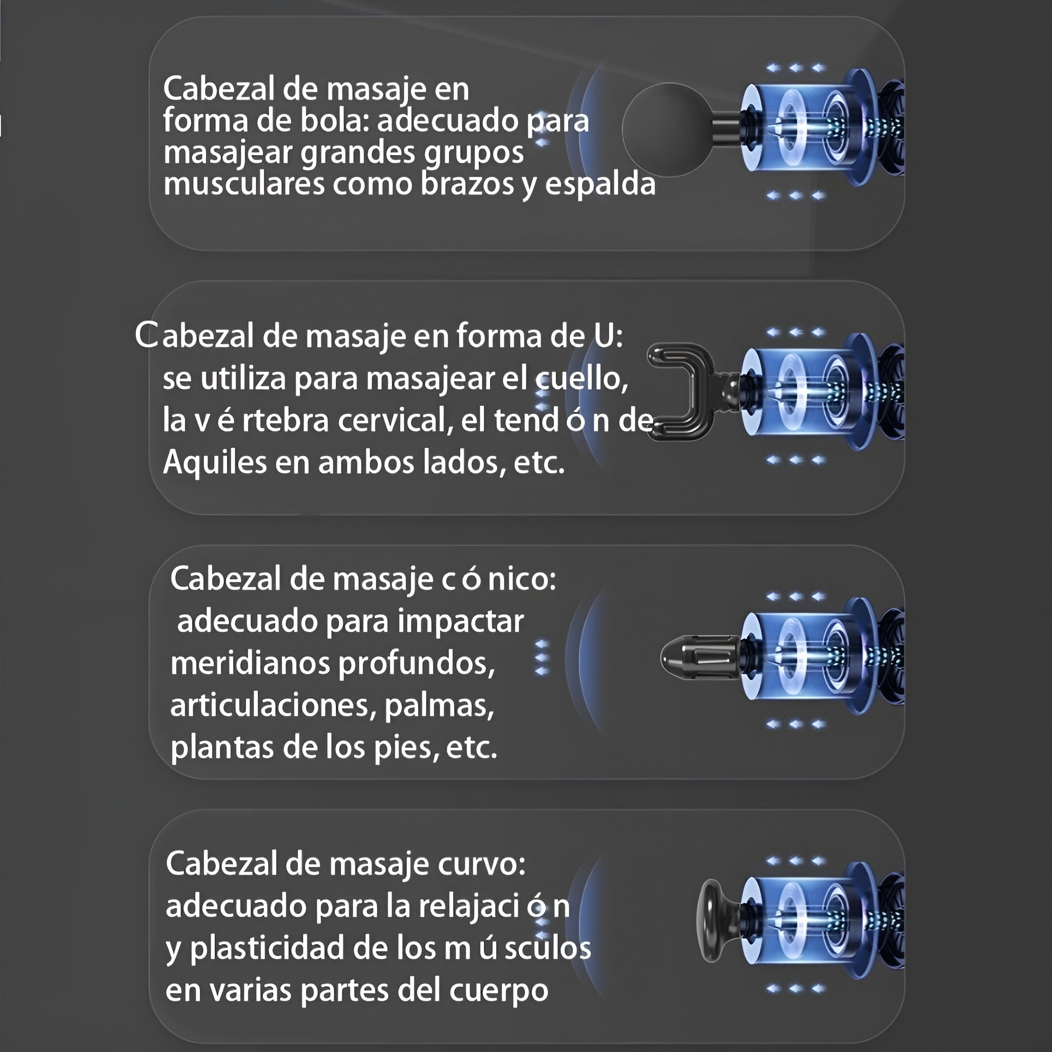 Masajeador multifuncional – Tienda online NQLN Store Venezuela