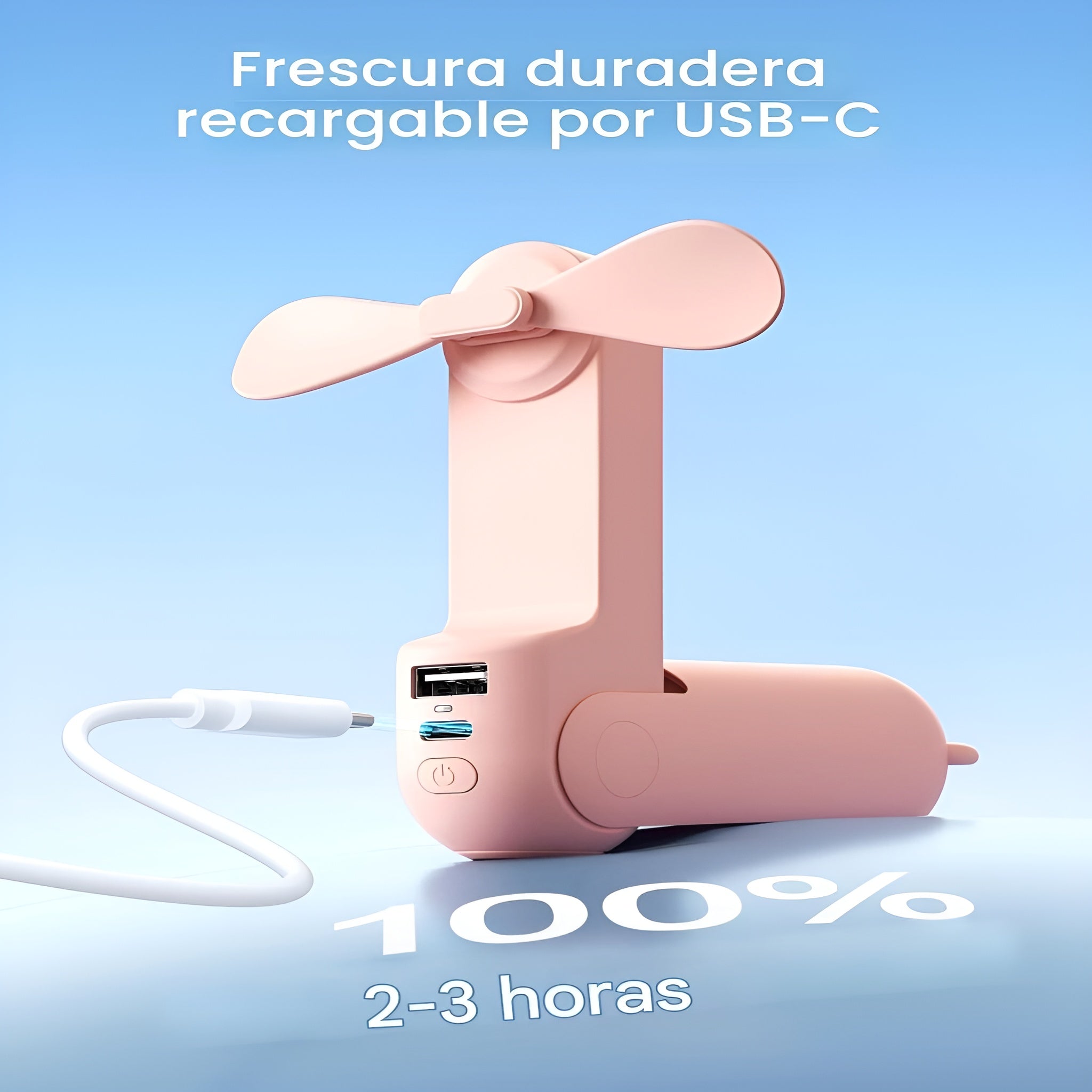Ventilador powerbank portátil – Comprar al mejor precio en NQLN Store Venezuela