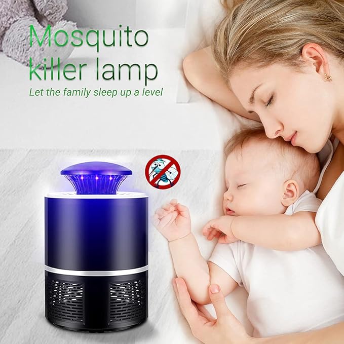 Atrapa insectos de lampara electronica – Vista de cerca del producto – NQLN Store