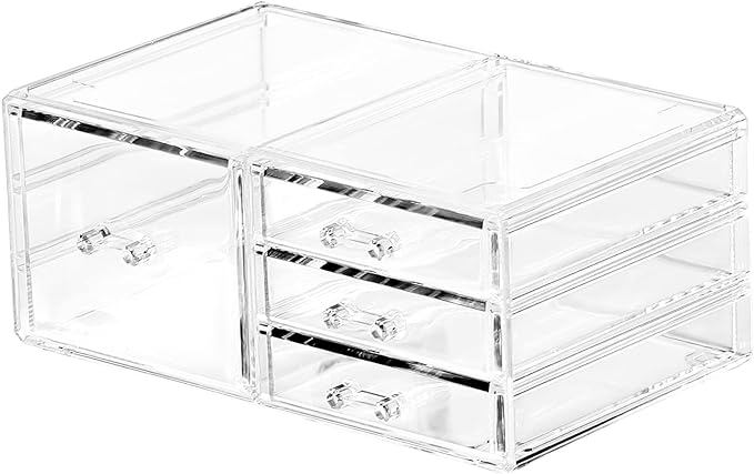 Cajas exhibidora de acrilico para joyeria y cosmetico – Envío a toda Venezuela – NQLN Store