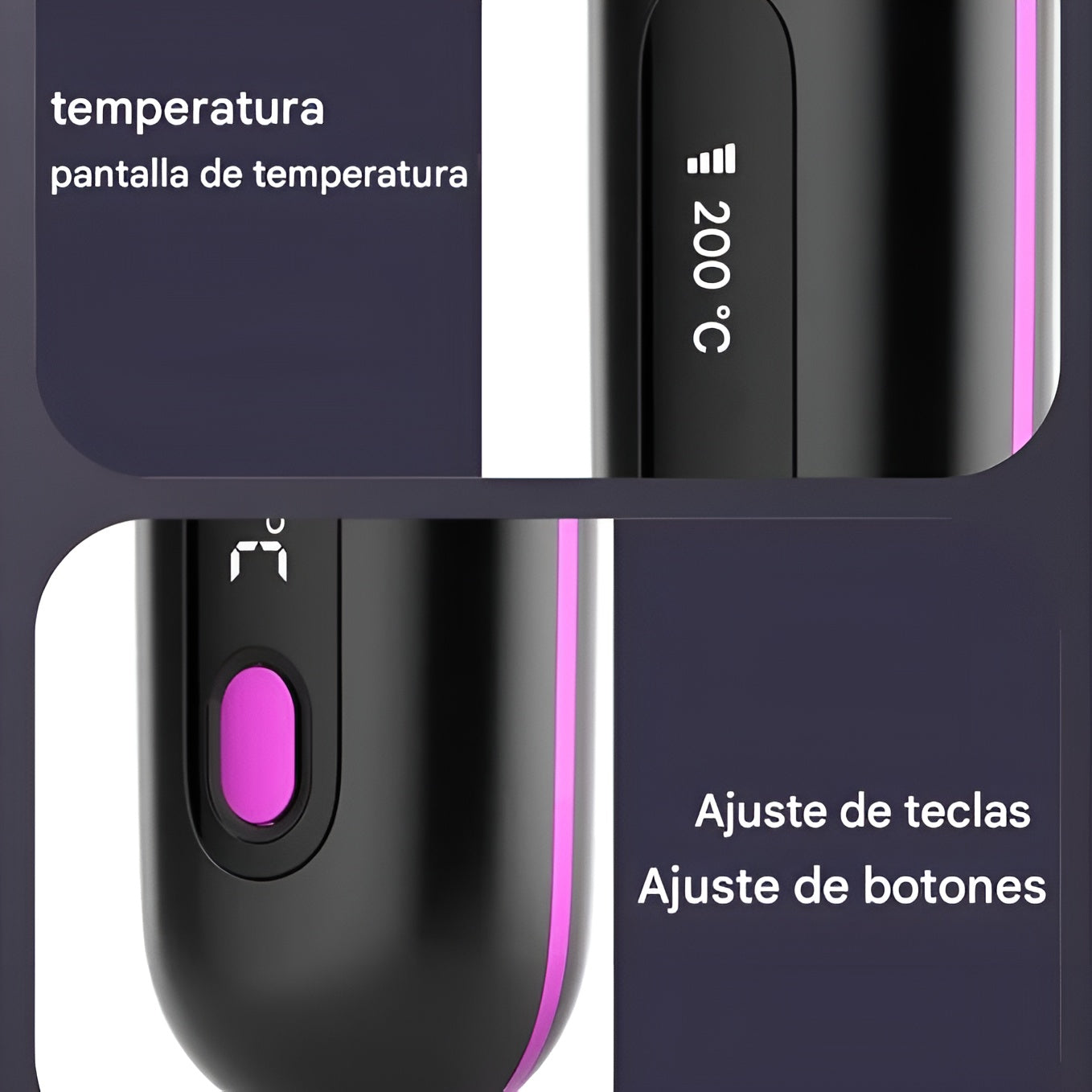 Cepillo Alisador de Cabello Inalámbrico para pelo – Comprar al mejor precio en NQLN Store Venezuela