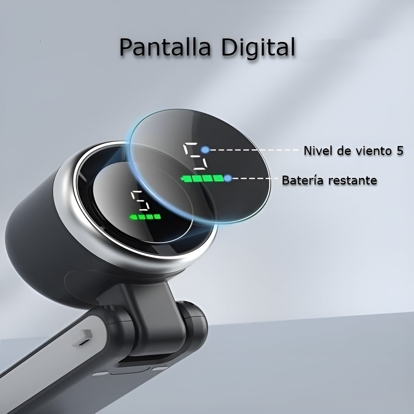 Ventilador portátil con duración de 12hrs – Tienda online NQLN Store Venezuela