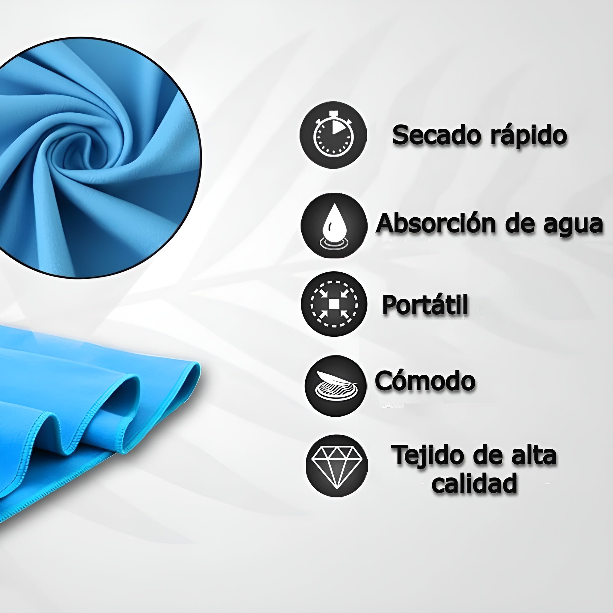 Toalla de microfibra de secado rapido 70x120cm – Envío a toda Venezuela – NQLN Store