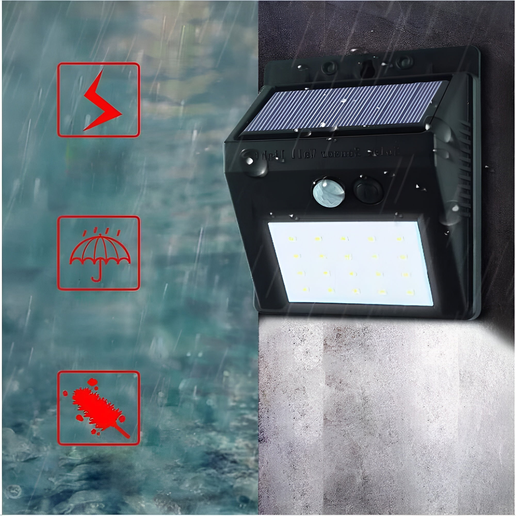 Lampara Recargable con luz solar – Tienda online NQLN Store Venezuela