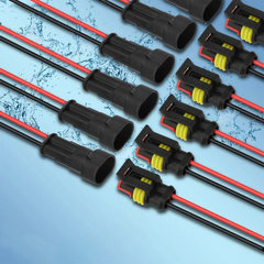 Conector de cable electrico impermeable
