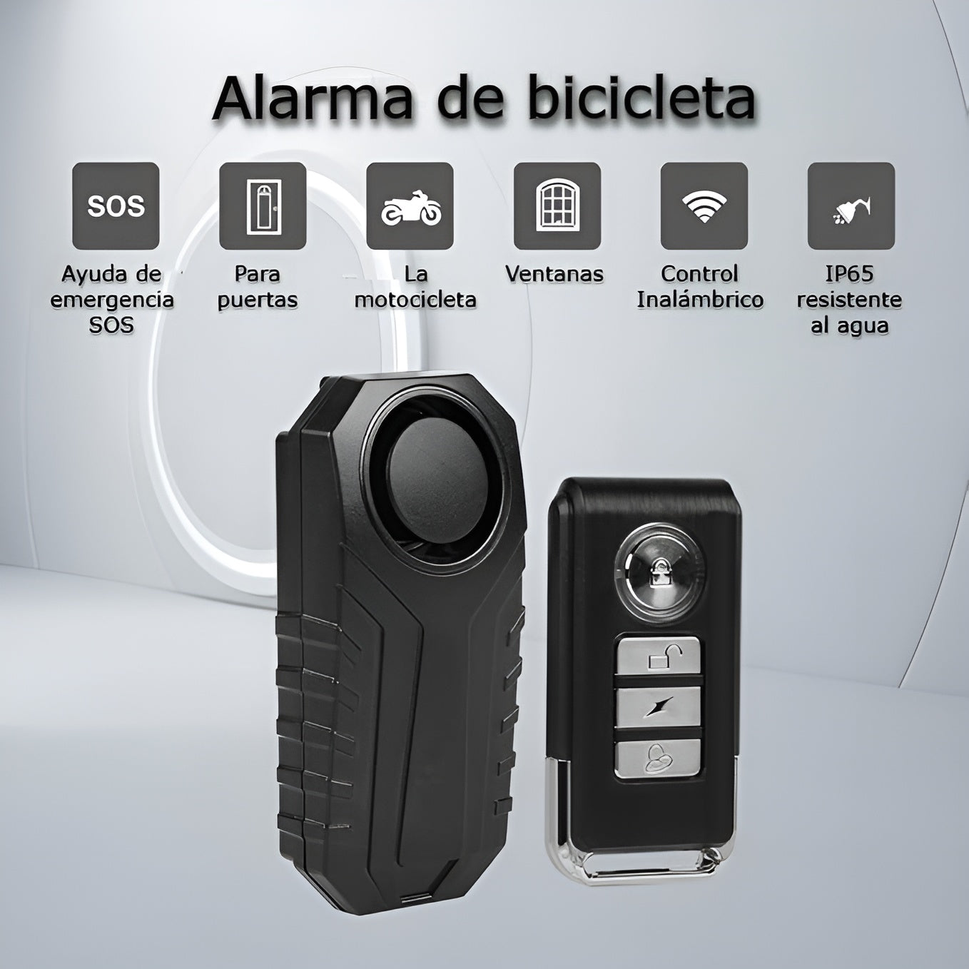 Alarma Bicicleta o Moto de 113dB – Envío a toda Venezuela – NQLN Store
