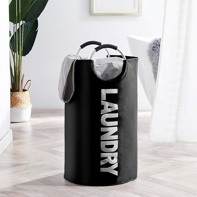 Cesta de tela para ropa sucia con mango de aluminio – Comprar al mejor precio en NQLN Store Venezuela