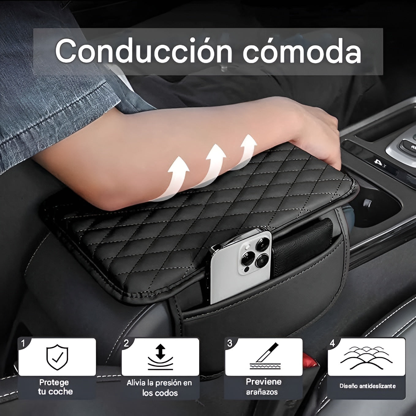 Fundas para reposabrazos – Detalle de calidad y acabado – NQLN Store