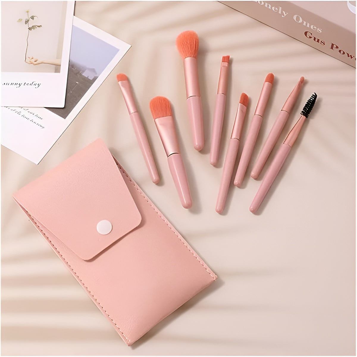 Brochas de Maquillaje para Viaje (Set de 8) – Comprar online en NQLN Store Venezuela con envío a todo el país