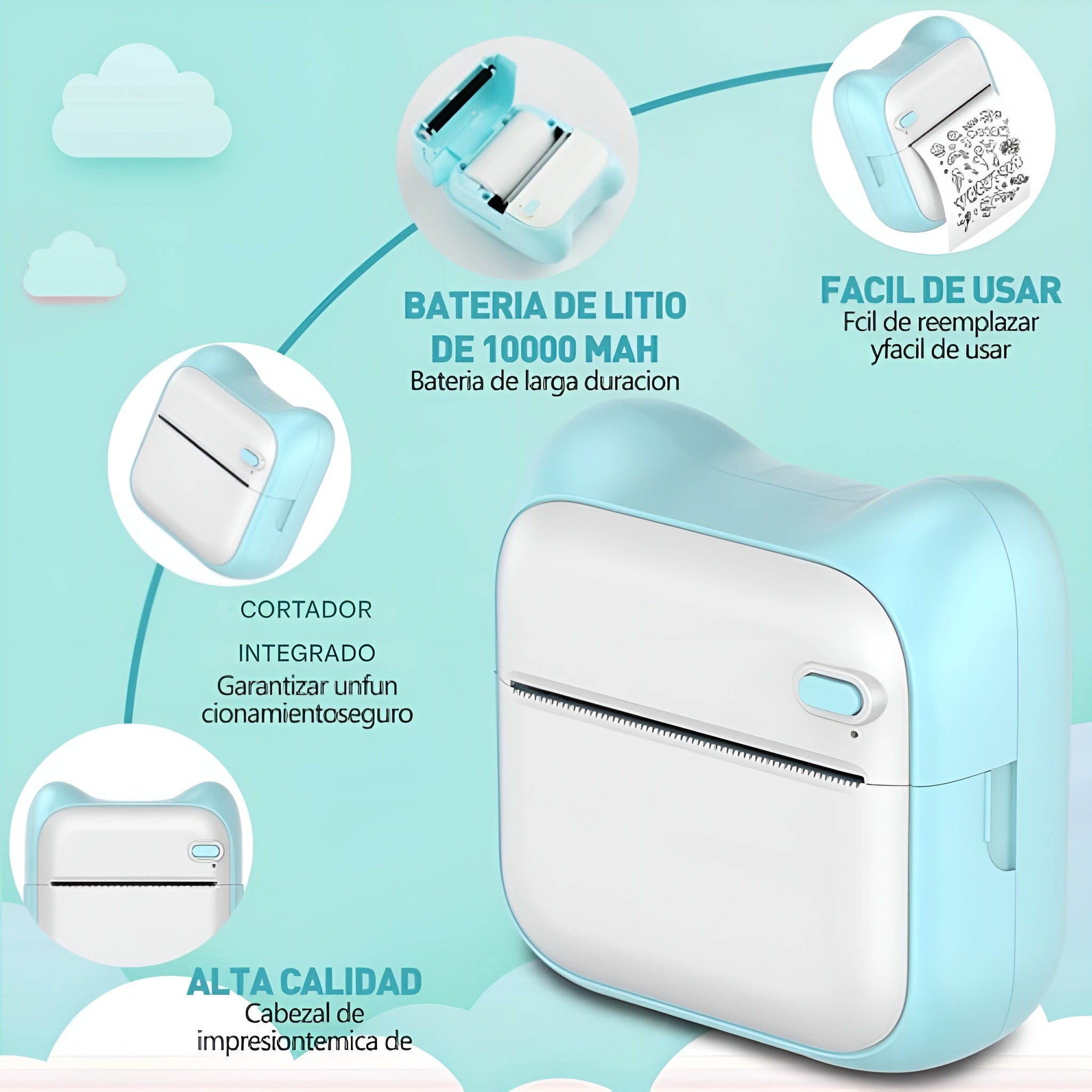 Mini Impresora de Bolsillo – Envío a toda Venezuela – NQLN Store