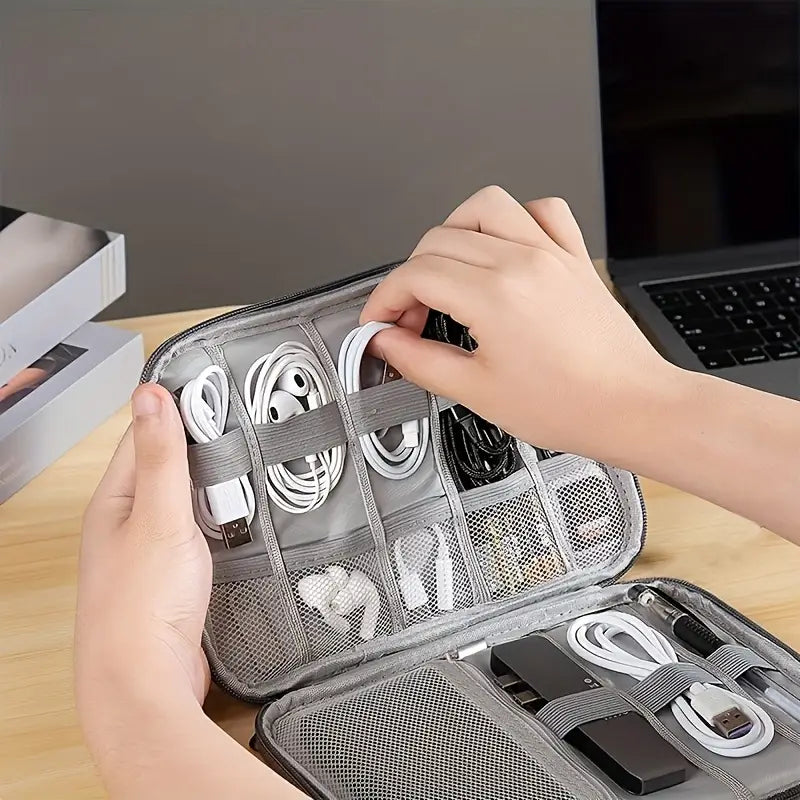 Bolso organizador de cables y equipos electronicos – Comprar al mejor precio en NQLN Store Venezuela