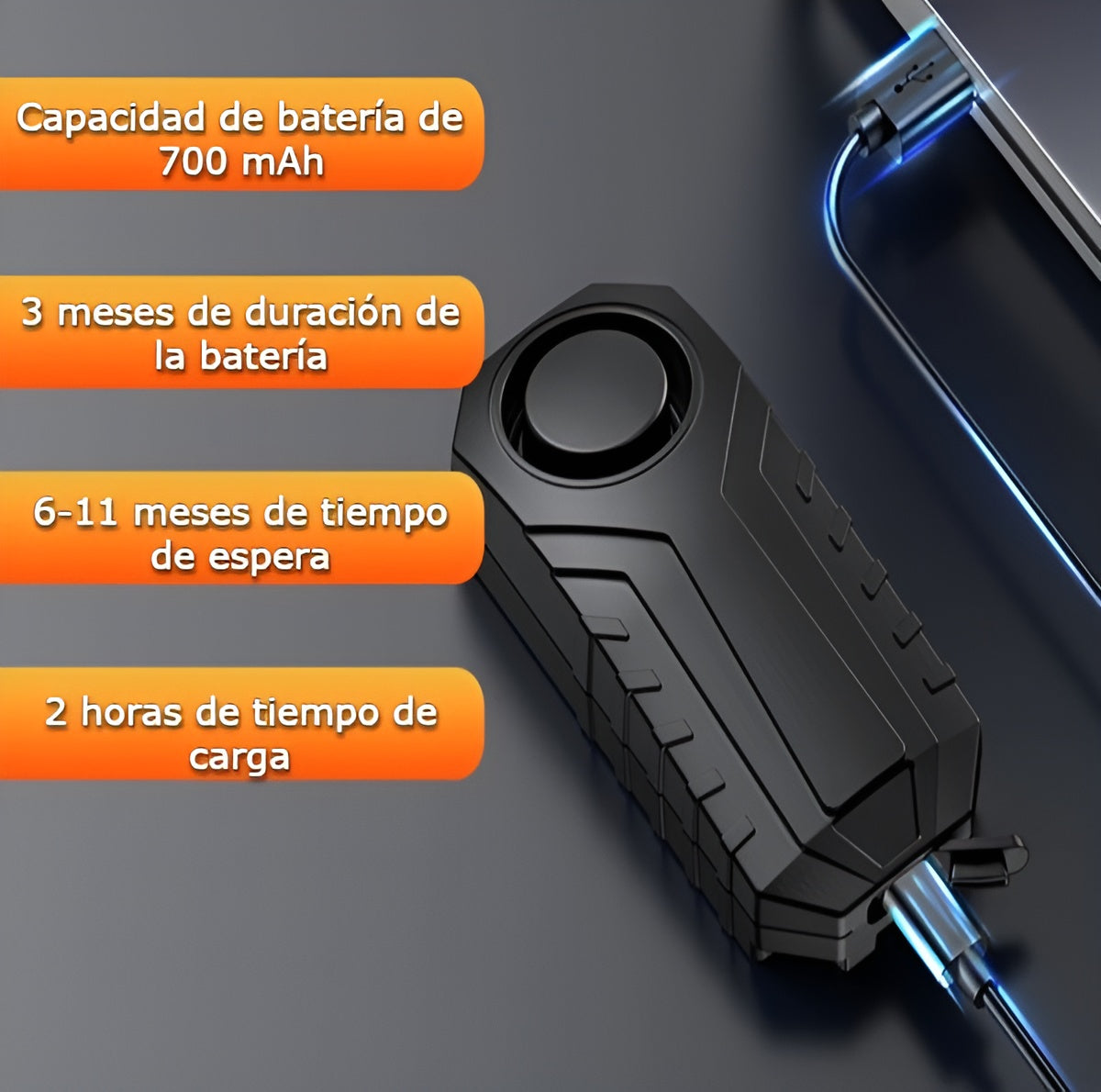 Alarma Bicicleta o Moto de 113dB – Envío a toda Venezuela – NQLN Store