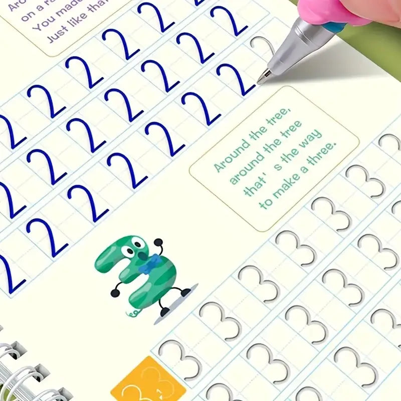 Cuaderno de escritura para niños (pack de 4) – Presentación del producto – Comprar en NQLN Store