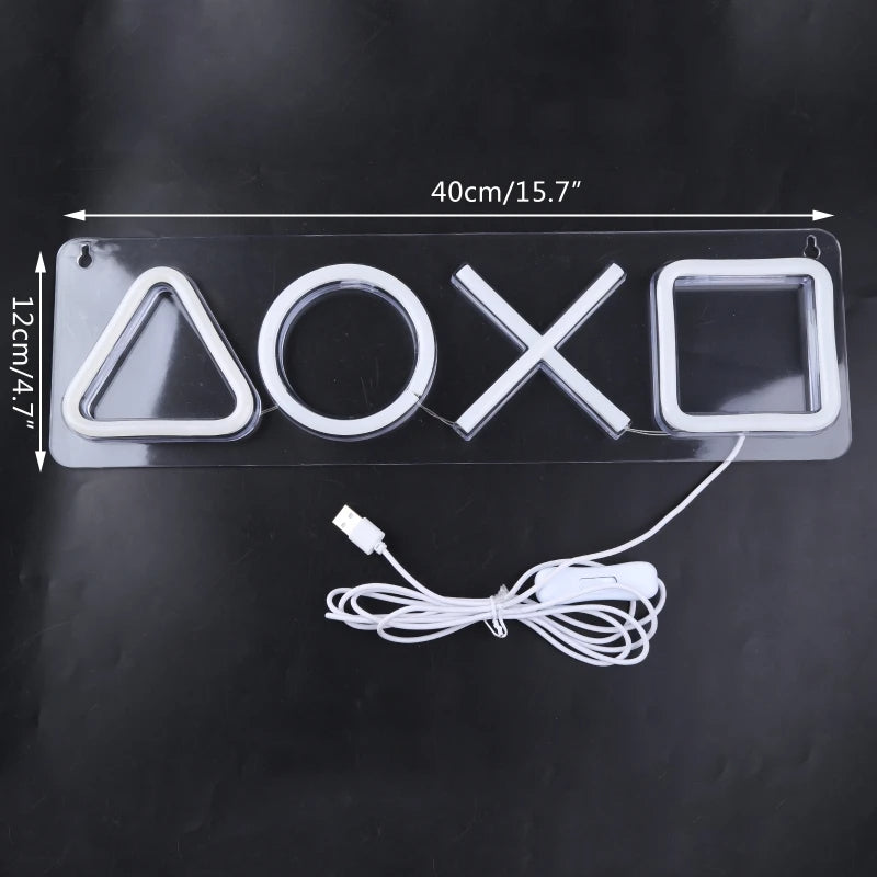 Iluminacion ambietal Play station en neon – Envío a toda Venezuela – NQLN Store