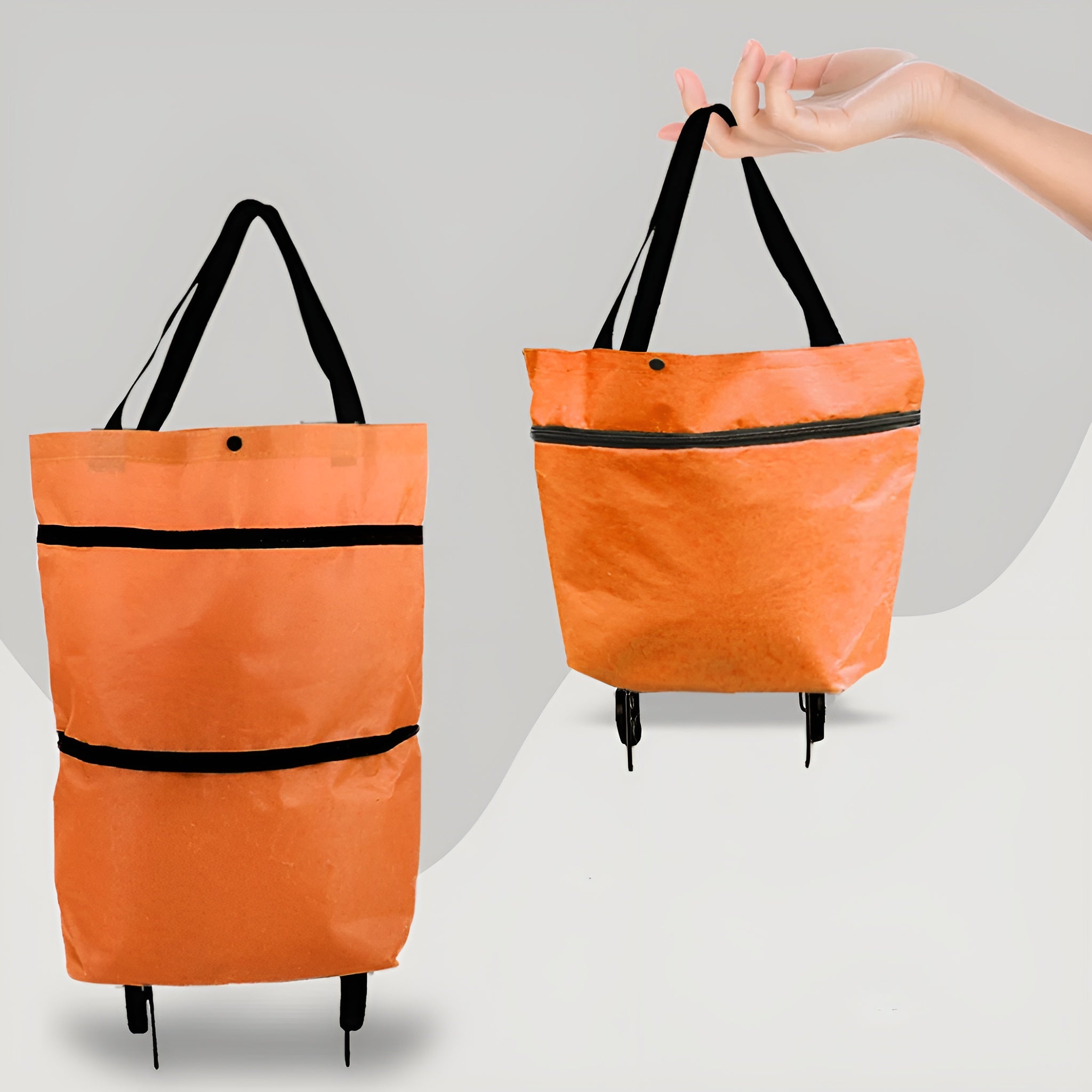 Carrito Bolso Plegable para compras de supermercado – Tienda online NQLN Store Venezuela