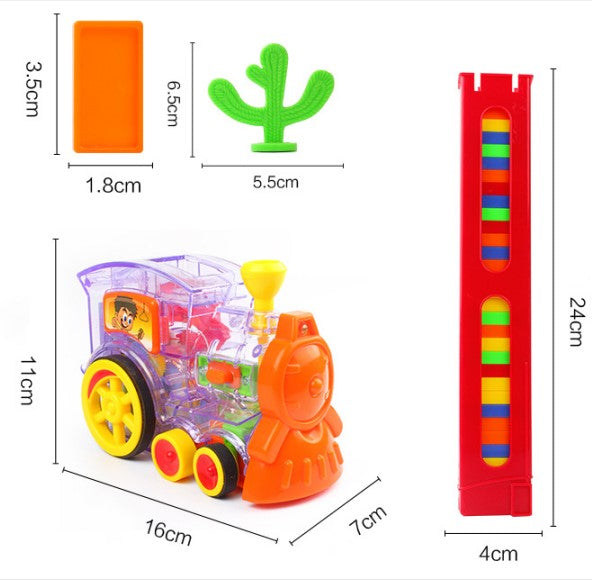Juego de 80 bloques de tren Domino para niños – Comprar al mejor precio en NQLN Store Venezuela