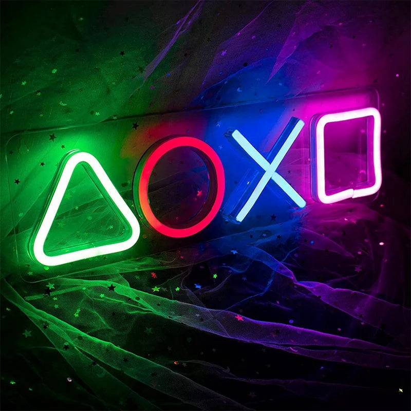 Iluminacion ambietal Play station en neon – Envío a toda Venezuela – NQLN Store